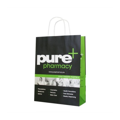 Custom Pharmacy Paper Bag 