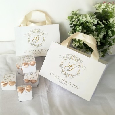 Wedding Carrier Paper Bag Design